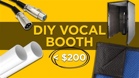 Most of the above hacks are portable. How To Build a DIY Vocal Booth For Under $200! | Build A Portable Recording Booth - YouTube