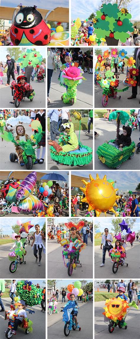 Carros decorados - Desfile de primavera | Decoración primavera