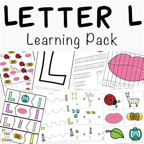 1275 x 1650 png 207kb. Letter L Worksheets + Words - Fun with Mama