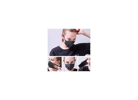 Máscara De Proteção Facial Lavável C Válvula Unissex em Promoção é no