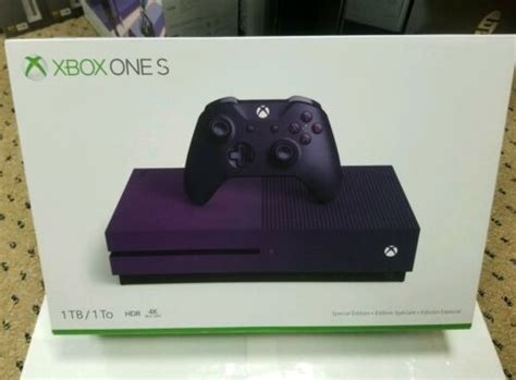 Microsoft Xbox One S 1tb Limited Edition Purple Console Newsealed