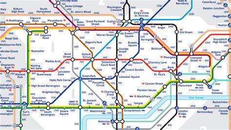 If Youre Tired Of The Tube This Map Might Be Your Perfect Solution