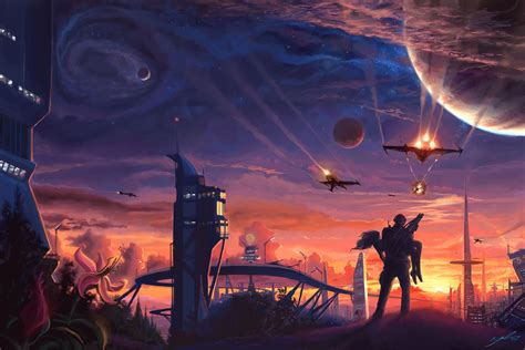 Sci Fi Art Artwork Futuristic Science Fiction Adventure Wallpapers HD Desktop And Mobile