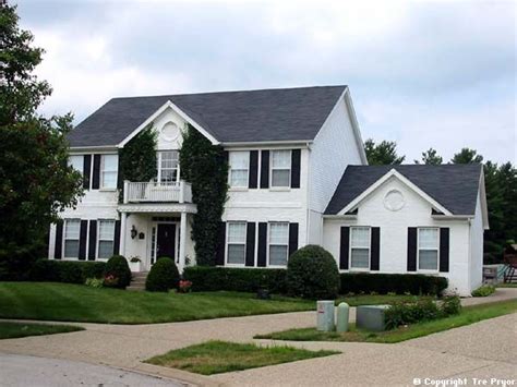 Sherwin williams iron ore is a dark charcoal. painted brick | Home sweet home | Pinterest | White brick houses, Black shutters and House