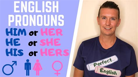 How To Use English Pronouns Heshe Hishers Himher Hisher Youtube