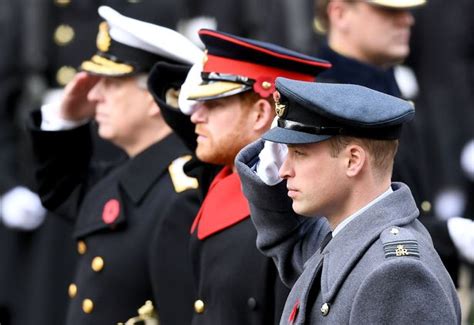 Prince Harry Breaks Military Rules While At Remembrance Day Parade By