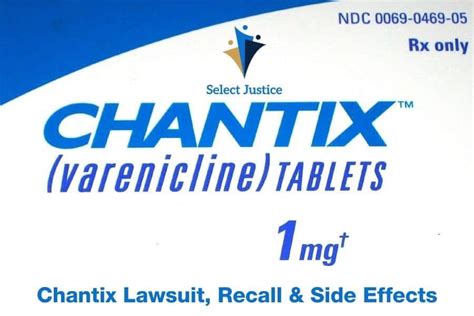 Chantix Lawsuit Recall And Side Effects February 2024 Select Justice