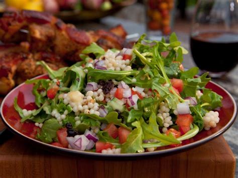 Teaspoon fresh ground black pepper. Israeli Couscous and Arugula Salad Recipe | Guy Fieri ...