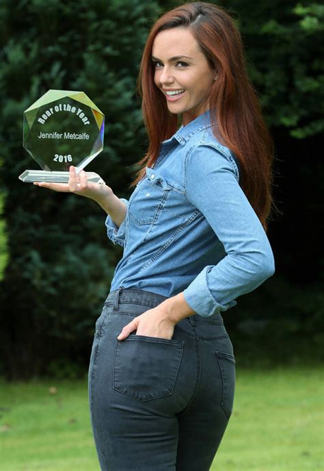Jennifer Metcalfe Talks Booty Woes After Rear Of The Year Win Daily Star