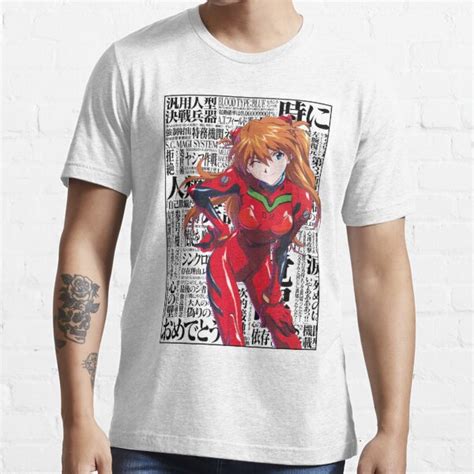 Asuka Langley Neon Genesis Evangelion T Shirt For Sale By Nadine Suciu Redbubble Asuka T