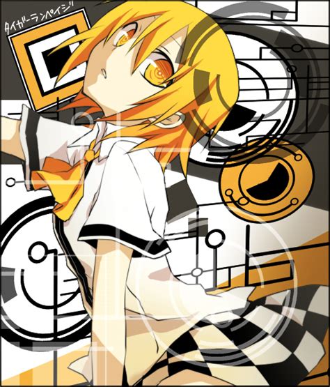 Kagamine Rin Vocaloid And More Drawn By Kuroi Liar Player Danbooru