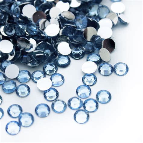 1000 Flat Back Rhinestones Acrylic Gems Diamante Crystals 2mm 3mm 4mm