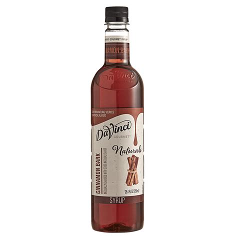 DaVinci Gourmet All Natural Cinnamon Bark Flavoring Syrup 750 ML