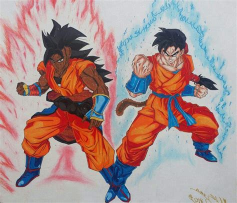 The fight between father and son. Alternate future Gohan & Majuub. | DragonBallZ Amino