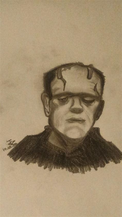 First Time Trying Something Realistic Like This So Heres Frankensteins Monster Rartists