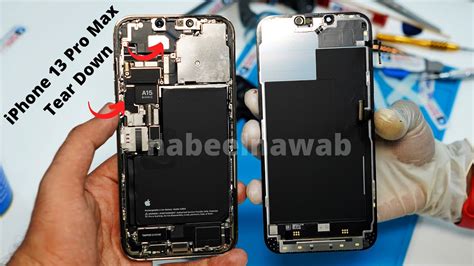 Iphone 13 Pro Max Teardown New Battery Smaller Notch New Speakers