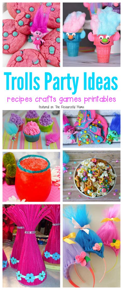 Fun Filled Trolls Party Ideas The Resourceful Mama