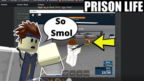 Roblox Prison Life MiniScreen Challenge YouTube