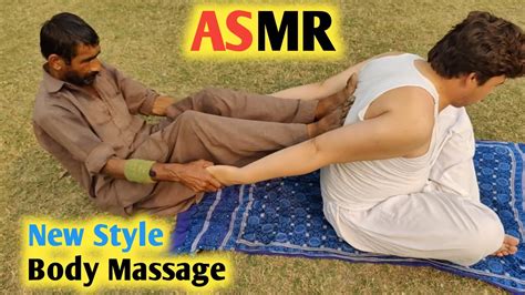Asmr Greatest Street Massage By Sajju Masterbody Cracking By Master Tapasasmr Massage Body