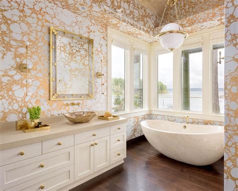 Same day delivery to 23917. How To Get A Gold And White Luxury Bathroom Interior Design
