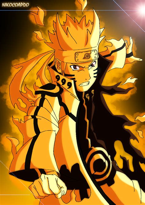 Naruto Uzumaki Modo Bijuu Wallpaper - Bakaninime