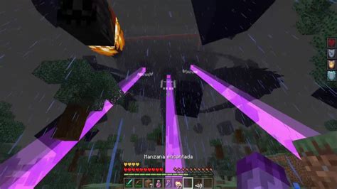 Wither Storm En Minecraft Bedrock Wither Storm Addon Youtube