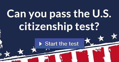 Can You Pass The Us Citizenship Test