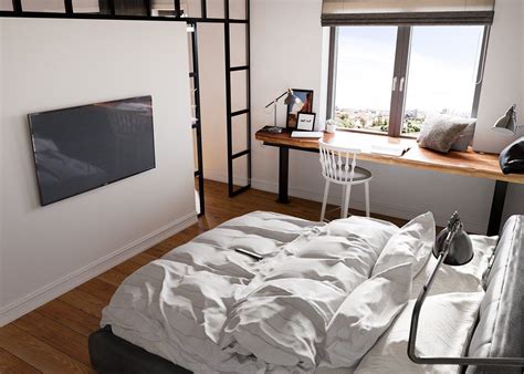 A Beautiful One Bedroom Bachelor Apartment Under 100 Square Meters