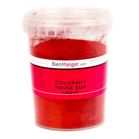 Red Food Colouring E124 Powder Liposoluble Bienmanger Arômes