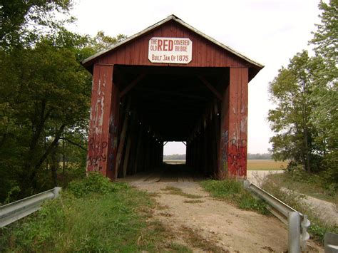 Old Red Covered Bridge 14 26 01