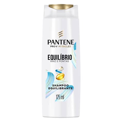 Shampoo Pantene Pro V Miracles Equilíbrio Raiz E Pontas 175 Ml PanVel