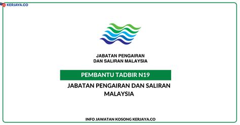 Jabatan pengairan dan saliran malaysia's mission: Jawatan Kosong Terkini Jabatan Pengairan dan Saliran ...