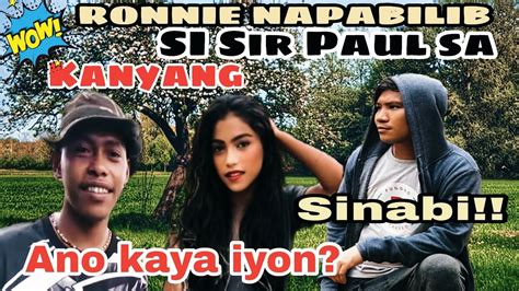 Hala Ano Kaya Ang Sinabi Ni Ronnie At Masyadong Napahanga Si Sir Paulpugongbyahero Reaction