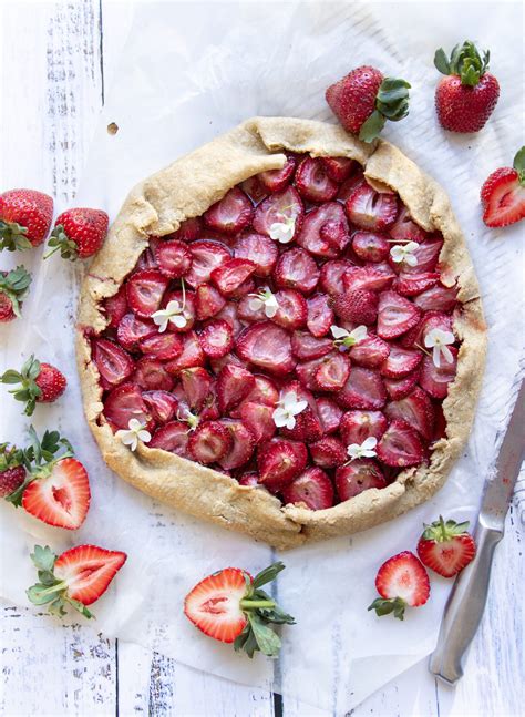 Vegan Galette Recipe With Strawberries Healthyfrenchwife