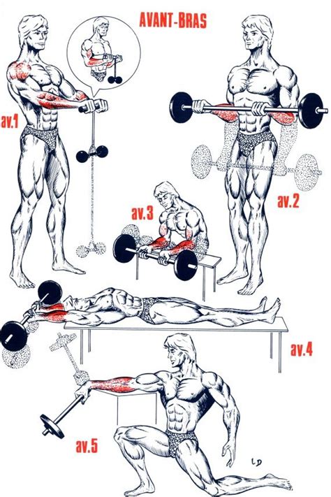 An Image Of A Man Doing Different Exercises