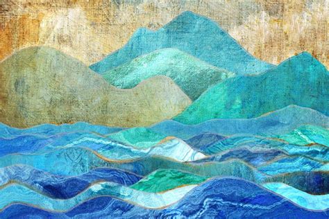 Pacific Northwest Mountains Mixed Media By Peggy Collins Fine Art America