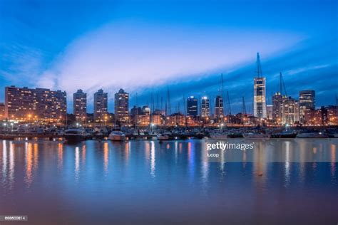 Montevideo Skyline From River High Res Stock Photo Getty Images