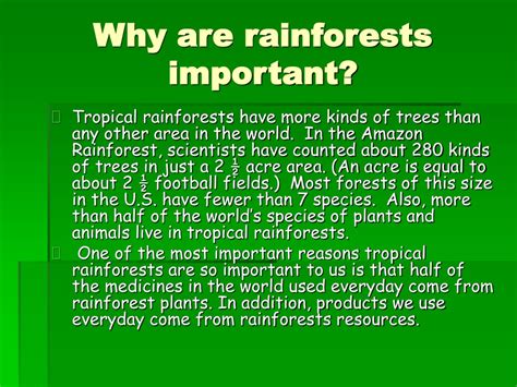 Ppt All About Rainforests Powerpoint Presentation Free Download Id