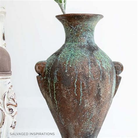 Diy Bronze Patina Thrift Vase Decor Salvaged Inspirations