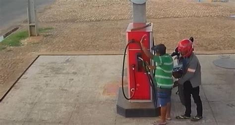 Vídeo Frentista é Rendido E Posto De Combustíveis Assaltado No Norte Do Piauí