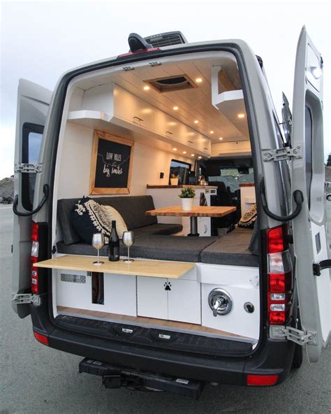 Converted Camper Van Is A Cozy Home On Wheels Van Life Diy Van Life