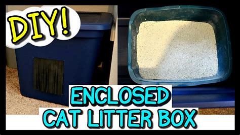 How To Make An Enclosed Litter Box 📍 How To With Kristin Youtube