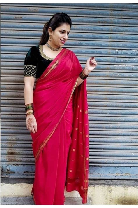 Red ️ ️ ️ Silk Saree Blouse Designs Saree Blouse Designs Latest