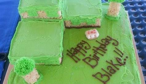 Minecraft Cake | Minecraft cake, Zombie birthday parties, Creative cakes