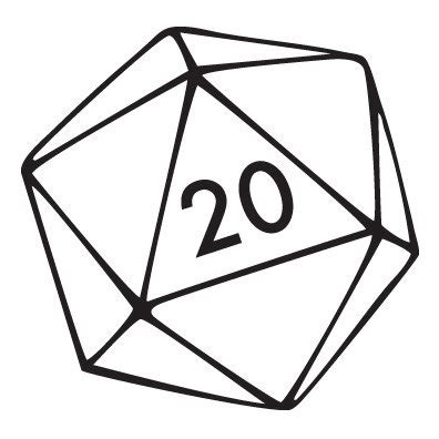 Twenty sided dice logo/ dungeons & dragons vector/ dungeon master vector design/ dnd vector clip art/ 20 sided dice/ svg, eps, dxf, png. 20 Sided Die Decal Vinyl Sticker For Car Windows Laptops