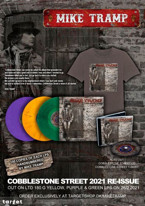 Mike Tramp Re Releases The Album Cobblestone Street • Totalrock