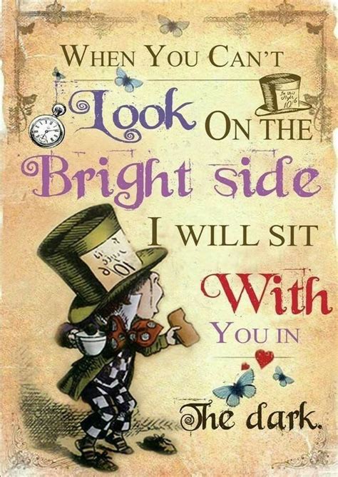 Inspirational Art Print Alice In Wonderland Quotes A4 Card Picture