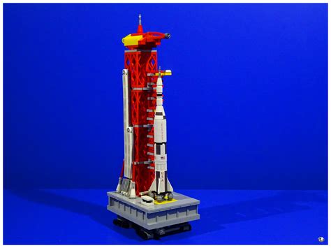 Lego Ideas Nasa Saturn V Launch Umbilical Tower Vlrengbr