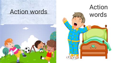 Action Words Action Words In English Action Words With Pictures