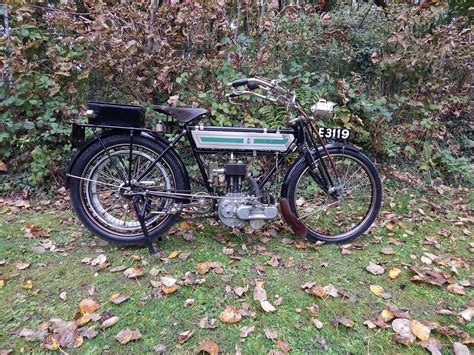 Vintage 1909 Triumph Motorcycle